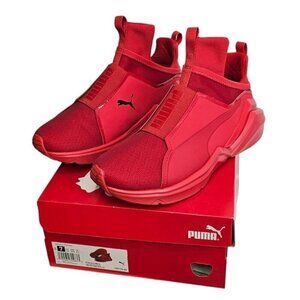 Puma Fierce Womens Fierce 2 High Risk Red High Top Trainers Size 7